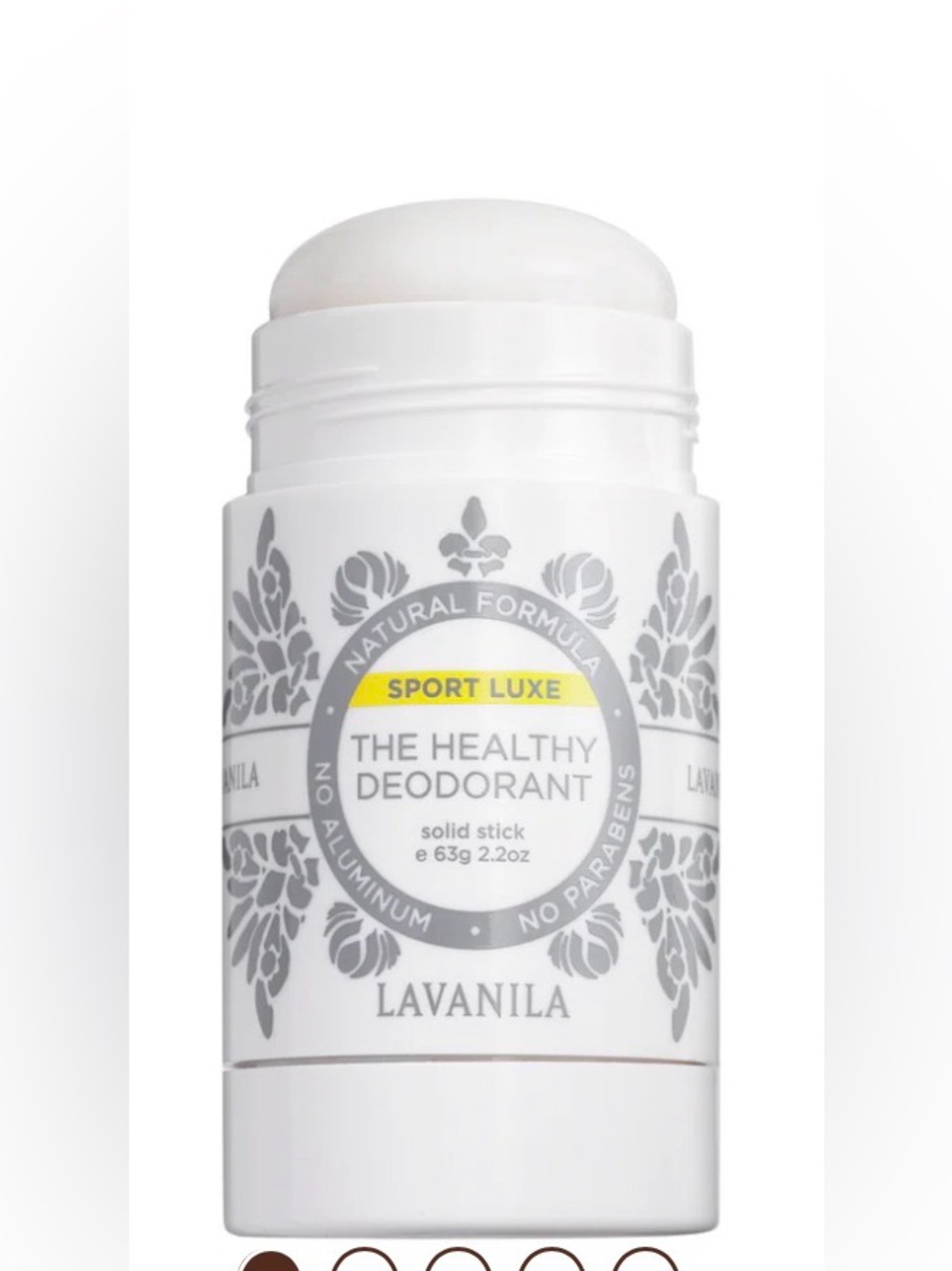The Healthy Deodorant Sport Luxe - White